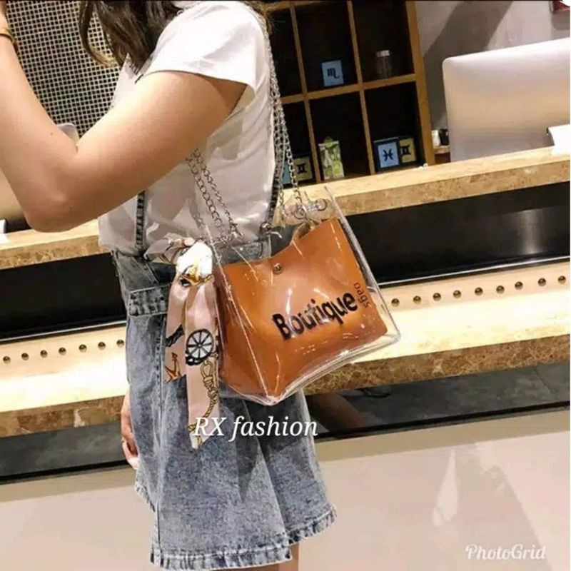 eReX FASHION Sling Bag Boutique - Tas Selempang Wanita SlingBAg
