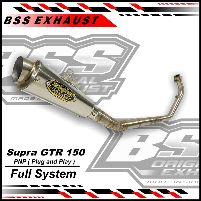 Knalpot BSS Supra GTR Original BSS