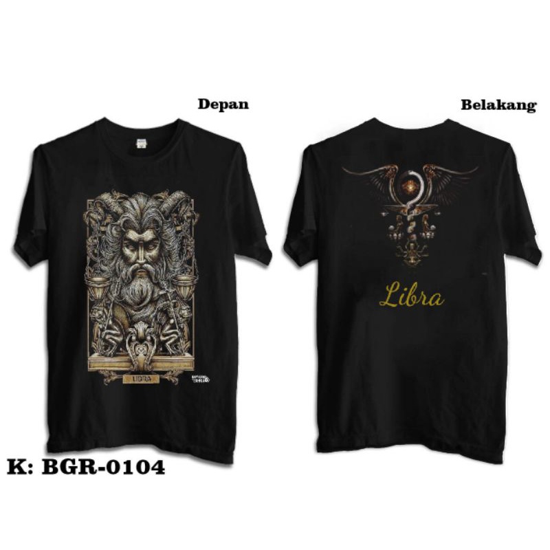 Tshirt Distro Promo Kaos zodiak Libra