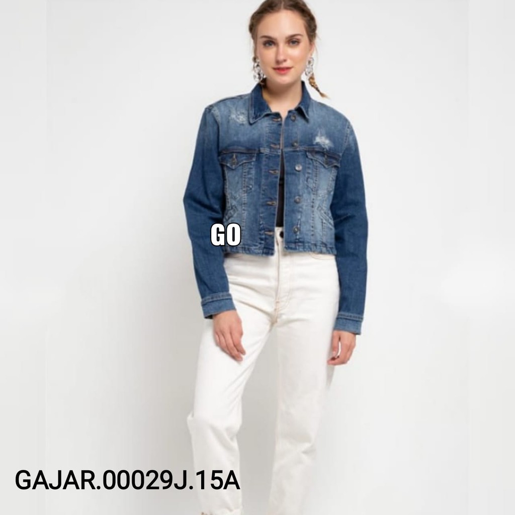 gof CARDINAL GIRL JAKET JEANS CEWEK Pakaian Wanita Outerwear Sweater Jaket Ladys 100% Original!