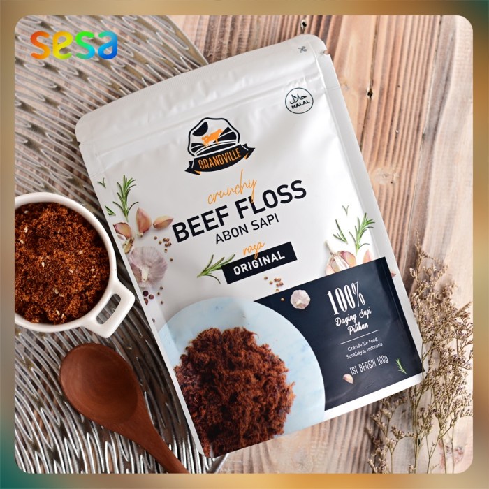 

Grandville Abon Sapi Crunchy Original 100 g