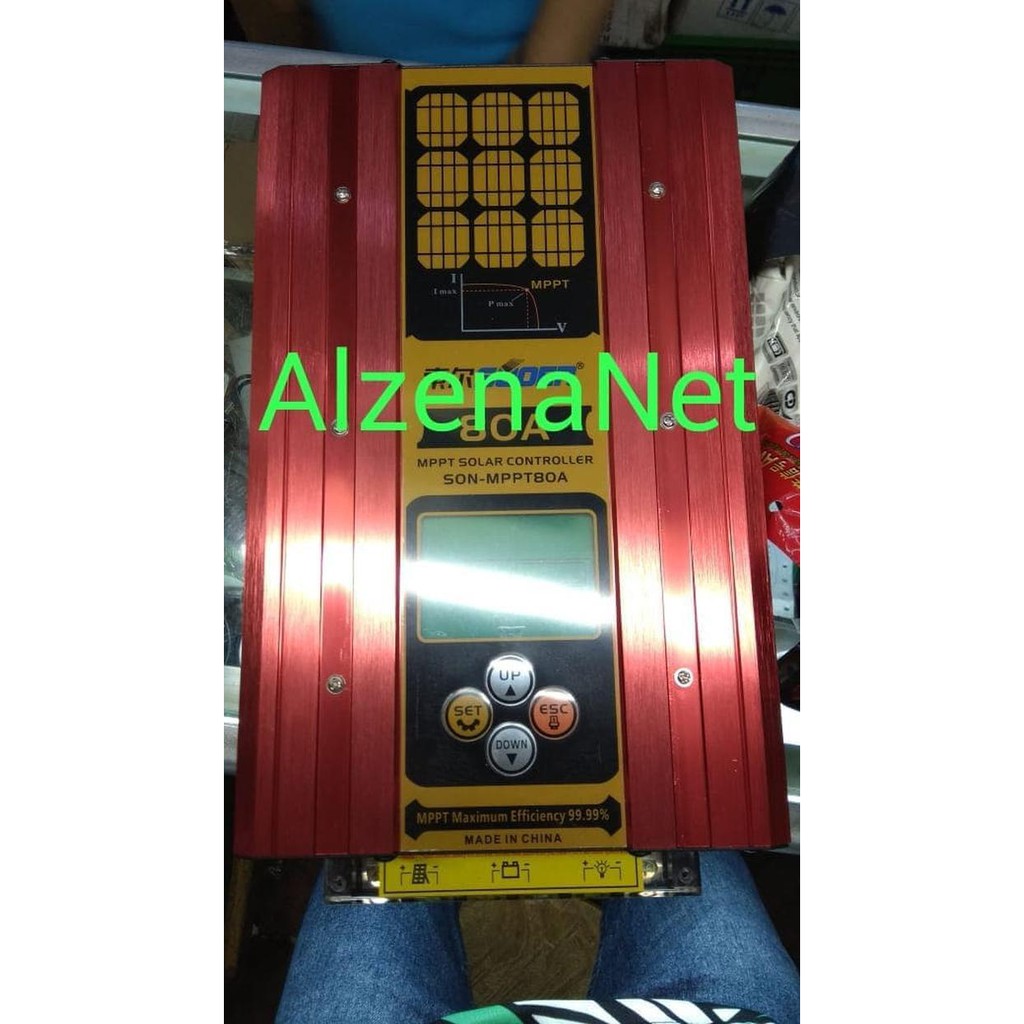 Suoer12V/24V/48V 80A Solar Power Controller MPPT Solar Charge MPPT-