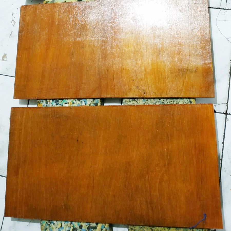 Alas Papan Triplek Cat Plitur Potongan Custom