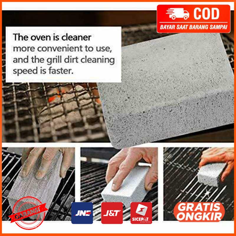 Pembersih Grill BBQ Cleaning Brick Block