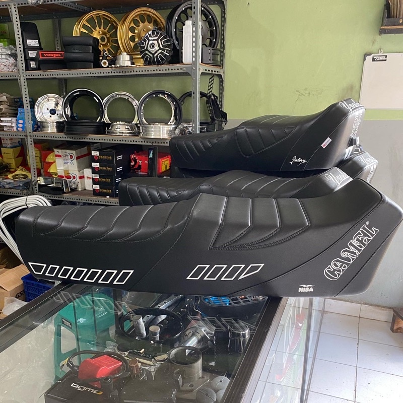 jok seat camel nisa original italy vespa excel T5