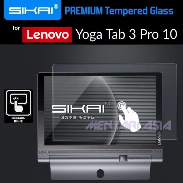 {aksesoris-tablet} Tempered Glass for Lenovo YOGA TAB3 PRO 10" : SIKAI Premium TG