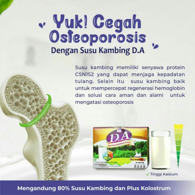 

Susu osteoporosis DA