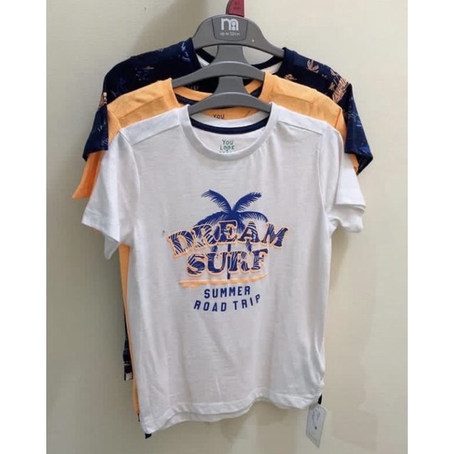 READY STOCK MOTHERCARE SET 3PCS TSHIRT FOR KIDS BOYS