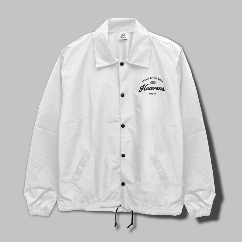 FAILOFFICIAL COACH JACKET - HEAVEN 01 WHITE