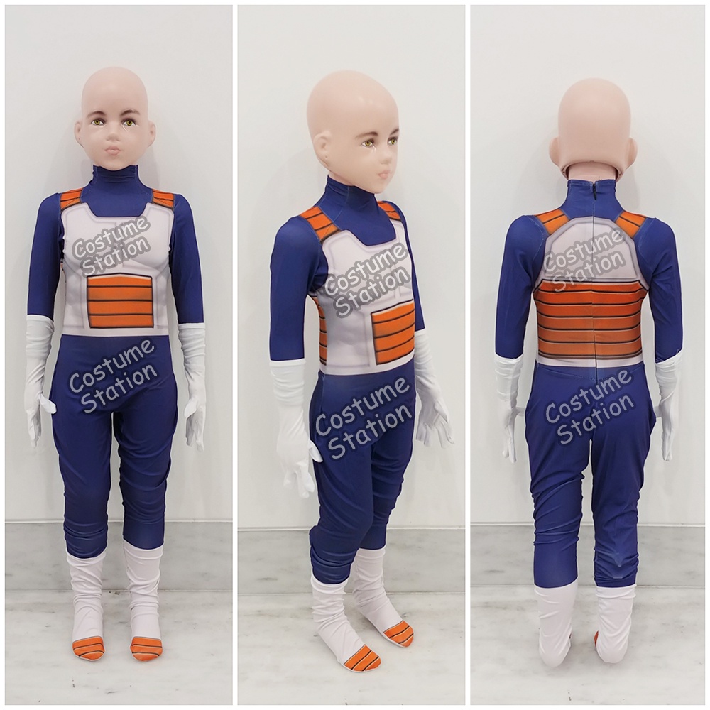 Kostum Dragon Ball Vegeta / Costume Saiyan anak