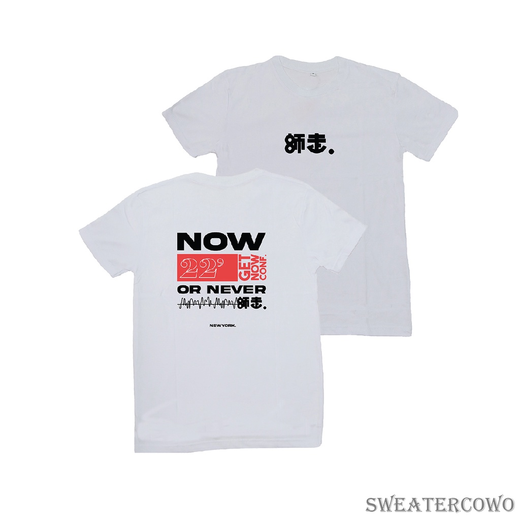 Aviotic Tshirt / Kaos Lengan Pendek CONF 22 ( Sablon ) Unisex Pria &amp; Wanita