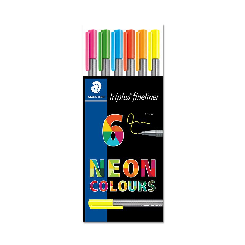 

Asaba Bandung - Staedtler Triplus Fineliner Neon Colours 334 N6