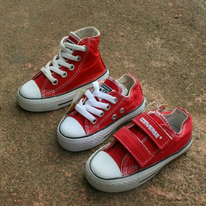 converse red/sepatu baby/sepatu child/sepatu merah chili/sepatu bocah