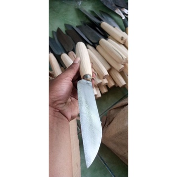 pisau kupas mangga / pisau baja asli madura