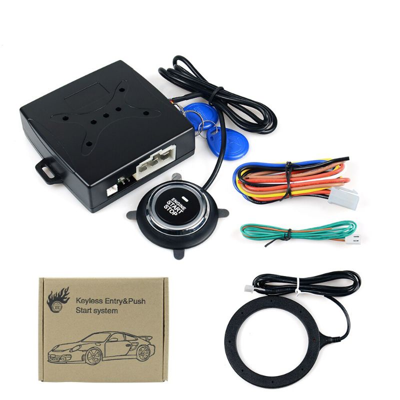 ALARM MOBIL ANTI MALING Push Start System Keyless Entry RFID