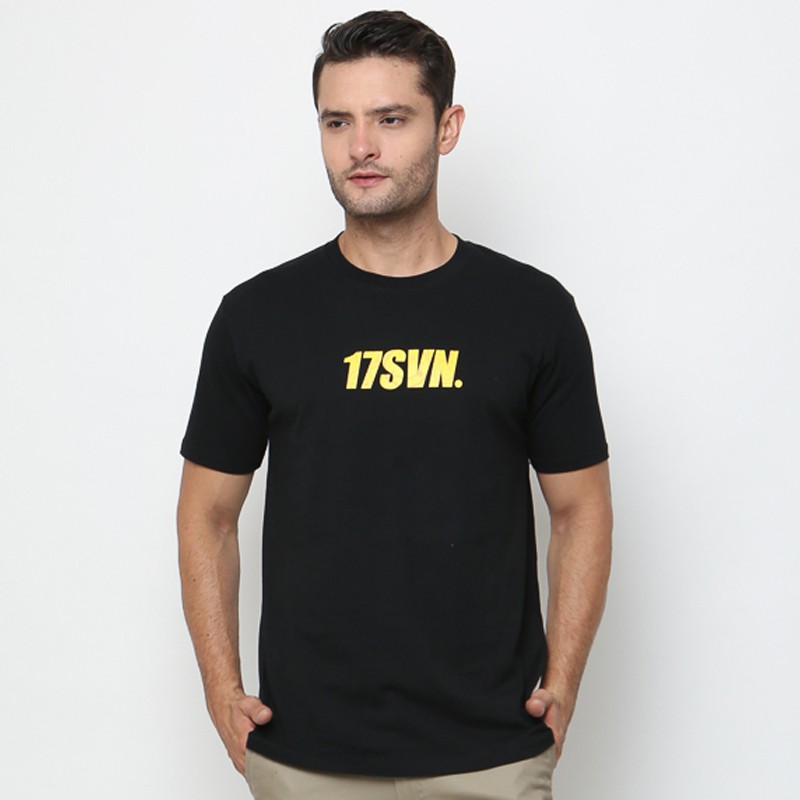 

17Seven Original Tshirt 236 Smilexx Blk-Mu