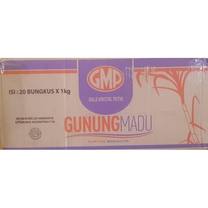 

Gula GMP 1 Dus (Ekspedisi)