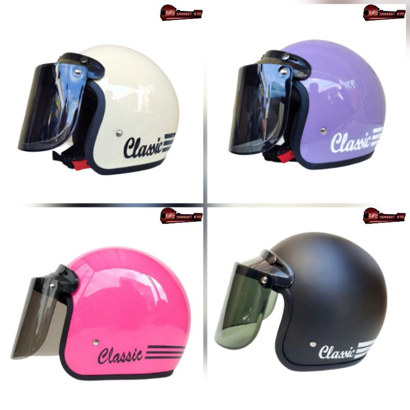 HELM DEWASA CEWEK HIJAB SNI MURAH LUCU