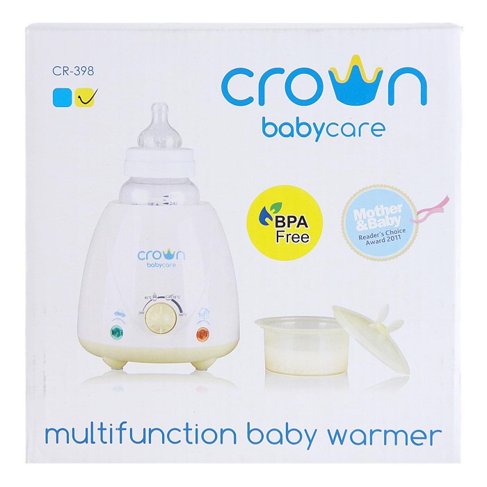 [PROMO FREE KERTAS KADO] Crown Car &amp; Home Multifunction Baby Warmer CR-398