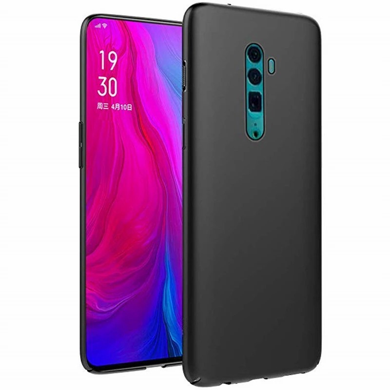 CASE OPPO RENO 6.6 10x zoom SLIM MATTE CASE SOFT TOUCH BLACK DOFF