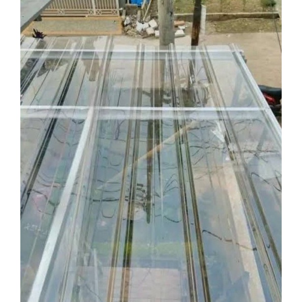 Spandek Transparan Polycarbonate Panjang 3Meter / Atas Rumah / Atap Kanopi