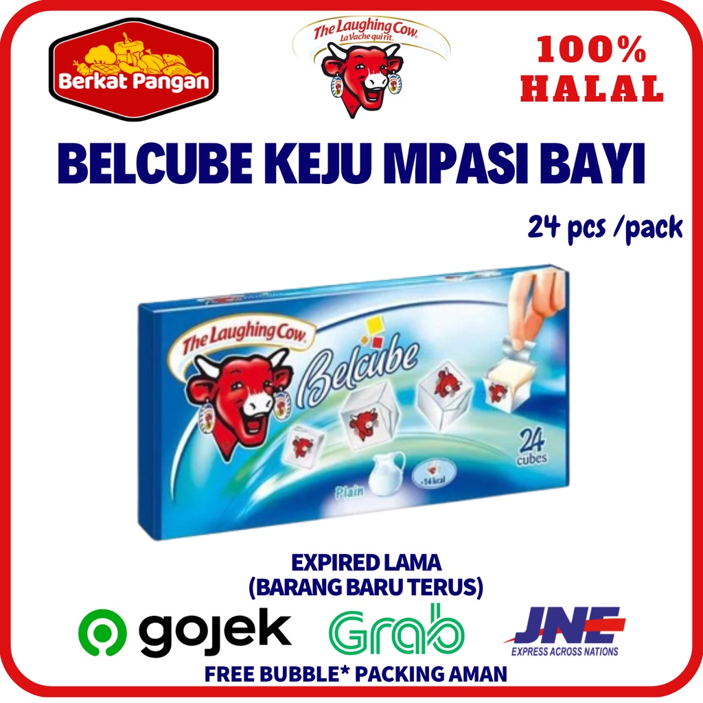 Belcube Plain Cheese MPASI 125gr Keju Bayi Mpasi The Laughing Cow