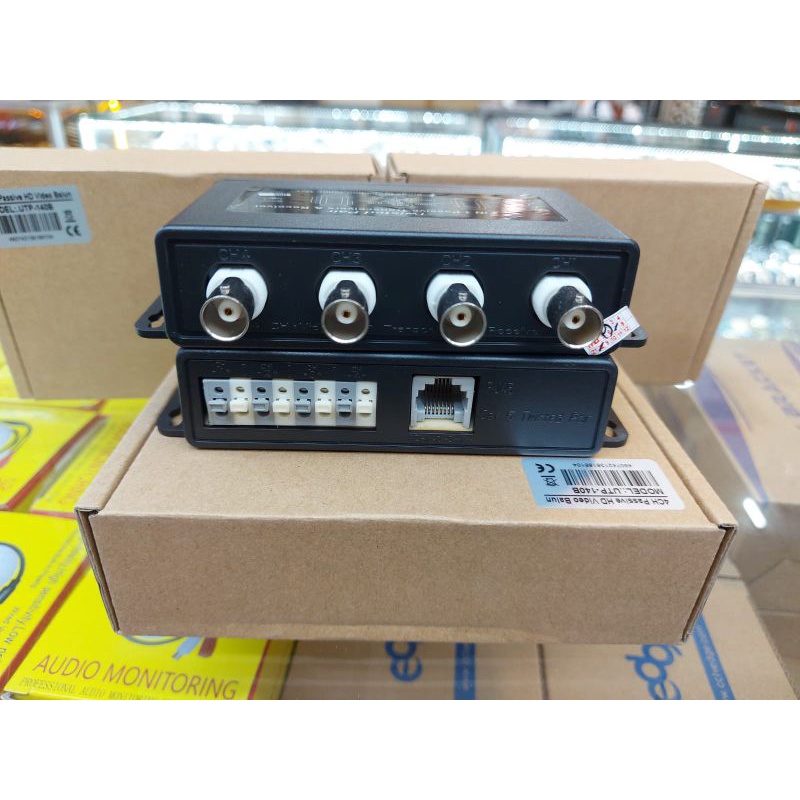 Cctv Video Balun 4CH Pasif ahd analog tvi cvi video balun 4ch