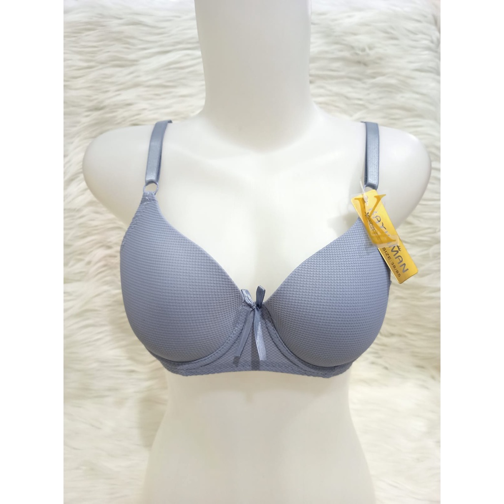 RUMI | Bra BH Fashion Wanita BH Busa Tipis Kawat / KMN 460