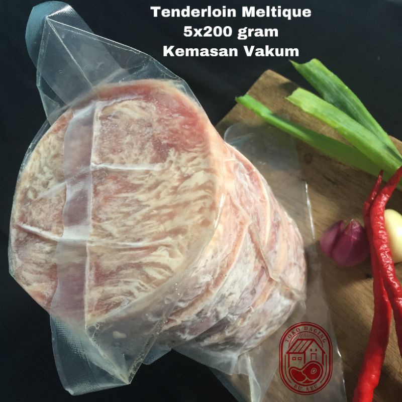 

Daging Tenderloin Meltique / Meltik Wagyu Steak Premium 1 kg