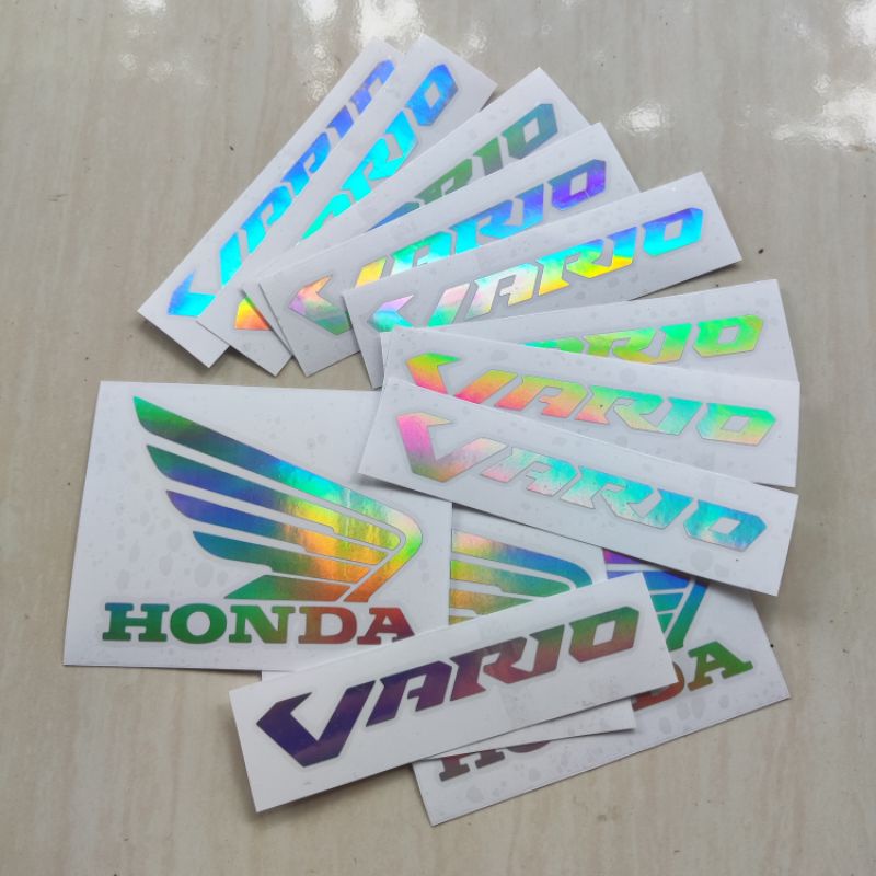 STIKER STICKER CUTTING HOLOGRAM HONDA VARIO