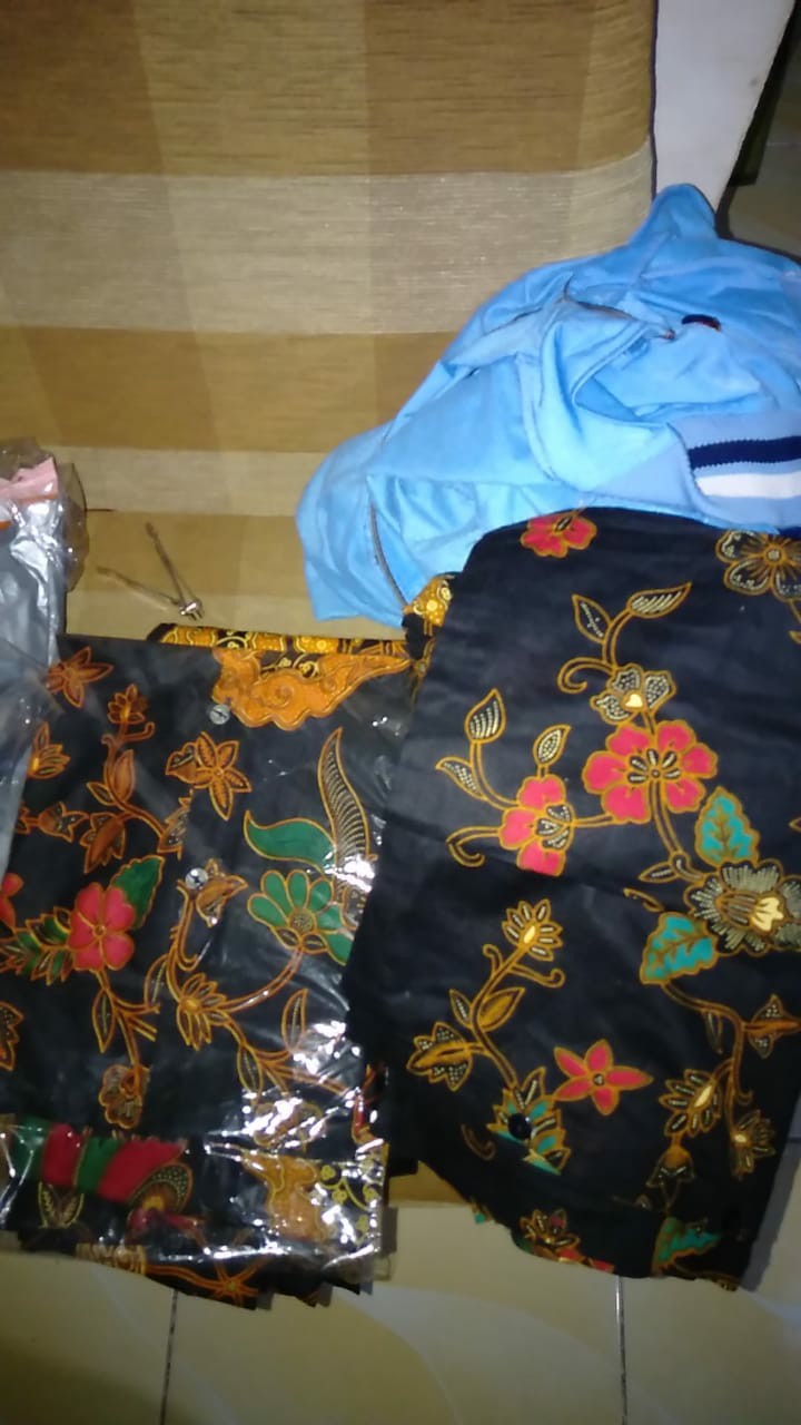 Maura Couple Sania Ruffle Batik Couple Ori Ndoro Jowi Garansi Termurah