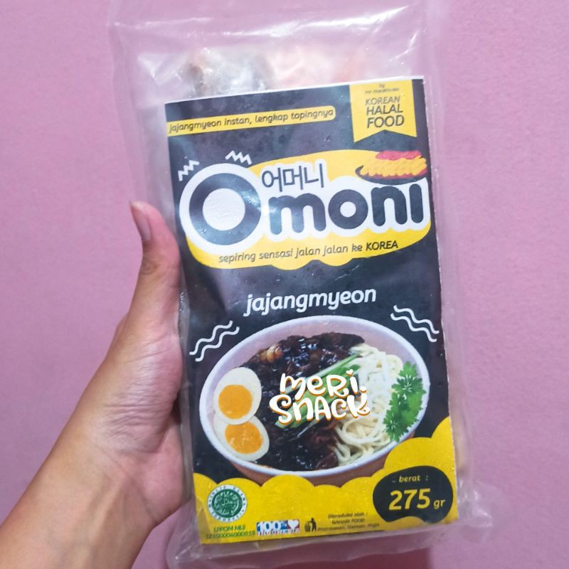 

Omoni Jajjangmyeon 200gr / Jajangmyeon / Makanan Korea Halal