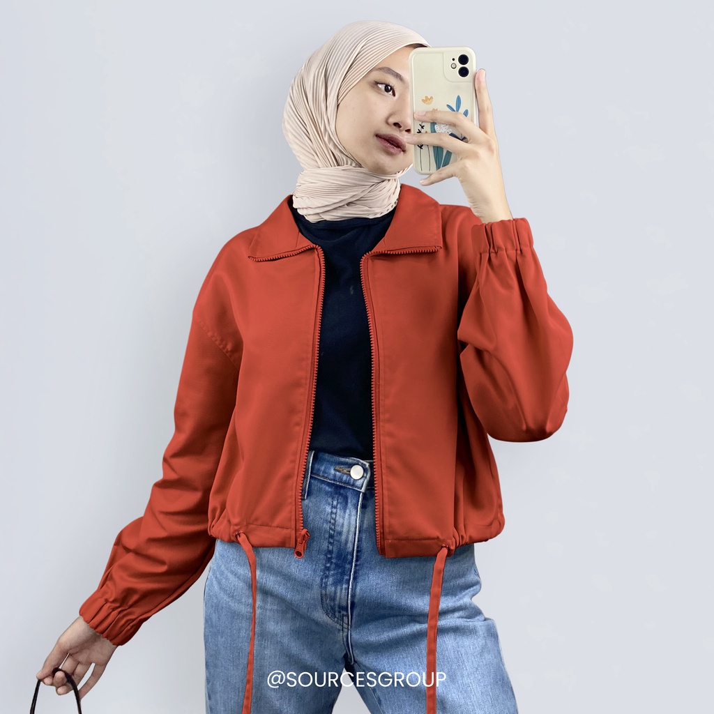 SUNMI JAKET BASIC-Red