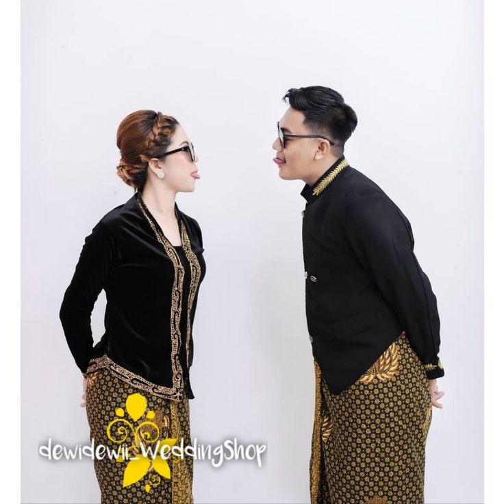 Baju Prewedding / Baju Adat Jawa, Motif Bordir - truntum garuda (MSTR)