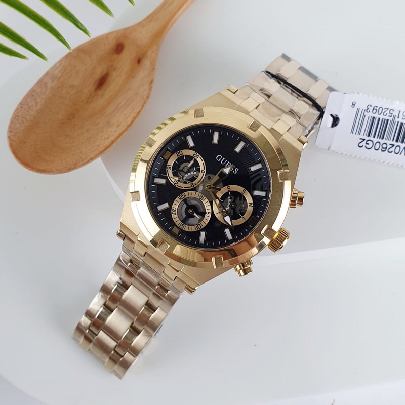 JAM TANGAN PRIA GUESS GW0260G1 dan GUESS GW0260G2 ORIGINAL GARANSI 1 TAHUN