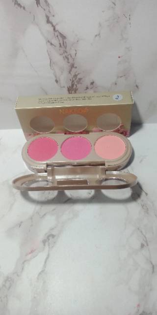 TERMURAH BLUSH ON ISI 3 WARNA | ISI 1 WARNA