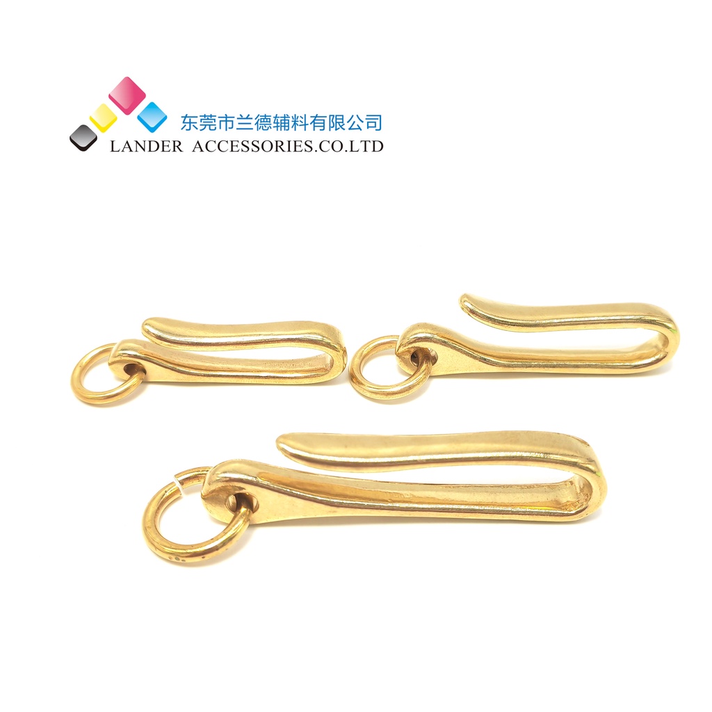 Cantelan Pengait Dompet Solid Brass Snaphook Fish Hook LANDER / Hook / H-4057