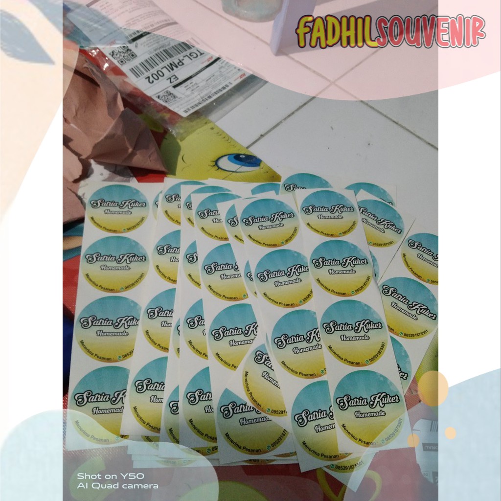 

GROSIR Stiker Kemasan Toko Olshop Kue (Min 100 pcs) FADHILSOUVENIR