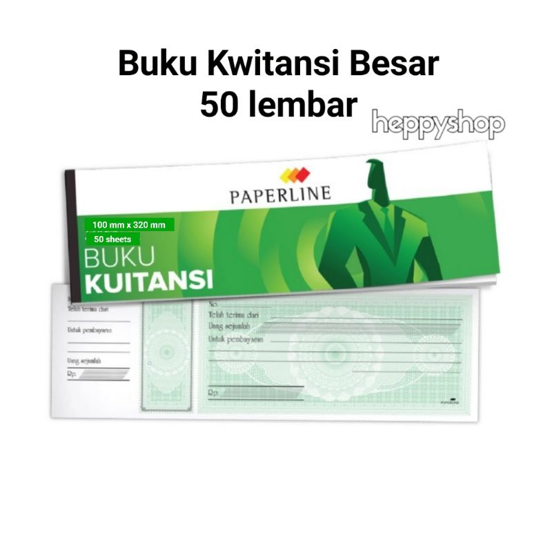 

Buku Kwitansi Besar 50 Lembar