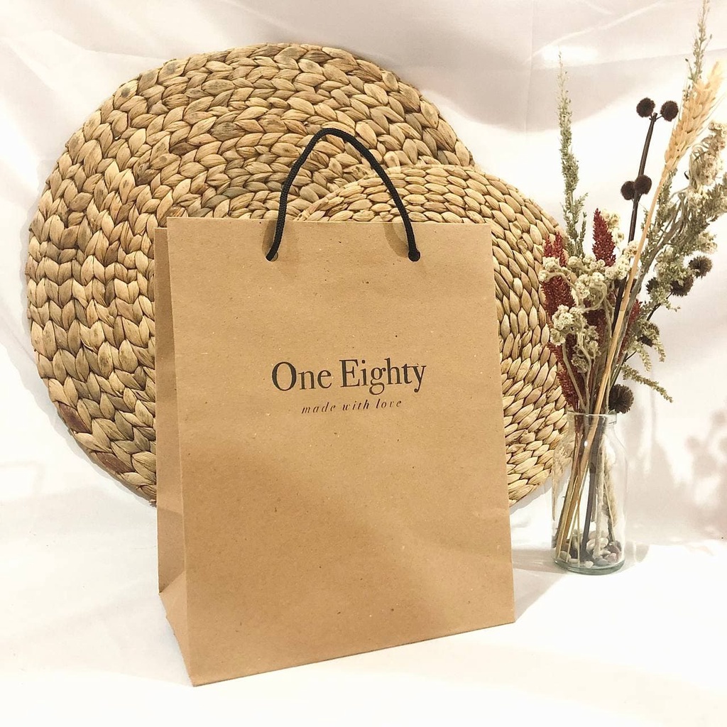 

PAPERBAG ONE EIGHTY CRAFT GOODIE BAG RUSTIC