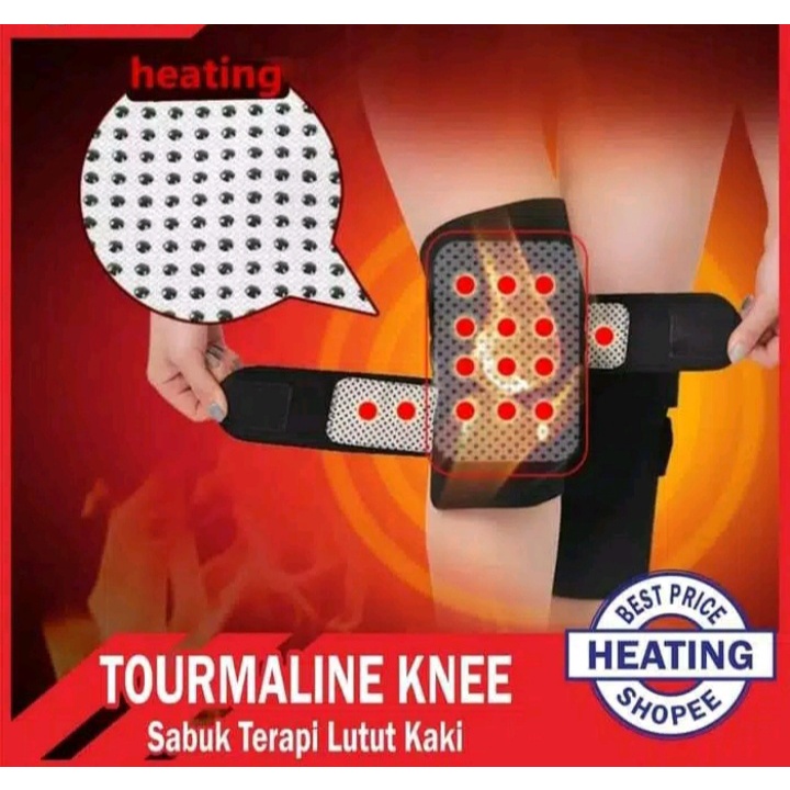 [BISA COD] Sabuk Terapi Pemanas Lutut / Magnetic Therapy Self Heating Knee Pads