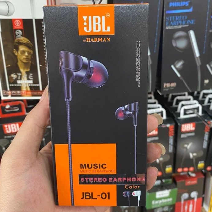 Headset JBL Extra Bass + microphone/ Earphone JBL Big bass [JBL-001]