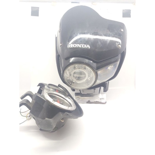 headlamp reflekror lampu tiger revo tirev pece asimetris pice set visor breket speedometer lampu tig