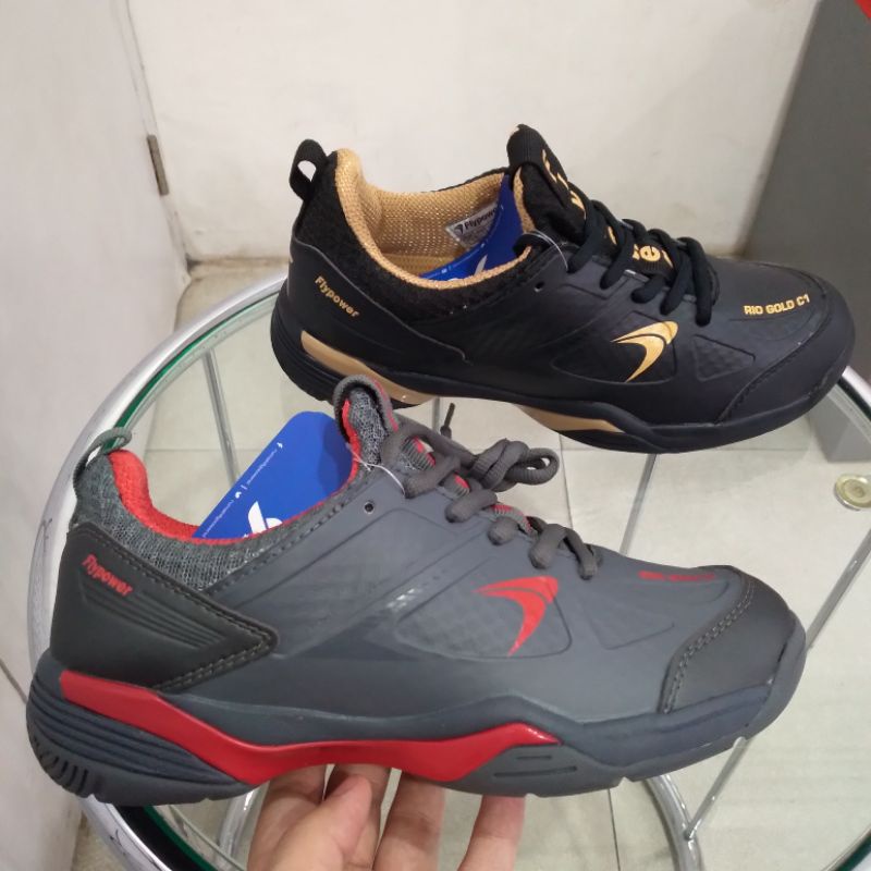 Flypower Sepatu Badminton Rio Gold C1