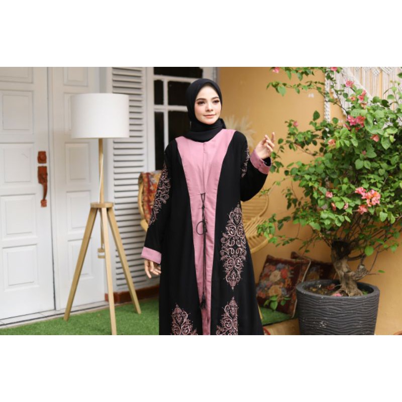 GALLERY EXCLUSIVE ABAYA HITAM GAMIS TURKEY 015