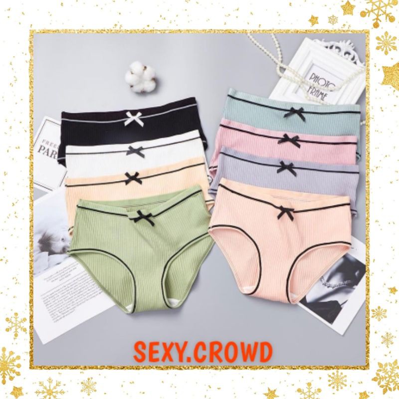 Celana Dalam Wanita Undearwear Cewek Polos Motif Pita Celana Dalam Wanita Undearwear Cewek Polos Motif Pita