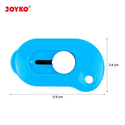 ( Ecer 1 Pc ) JOYKO - MINI PISAU CUTTER PORTABLE - PEMOTONG KERTAS KECIL JOYKO CU-503 / CU-505 / CU-506 / L500 / A300A