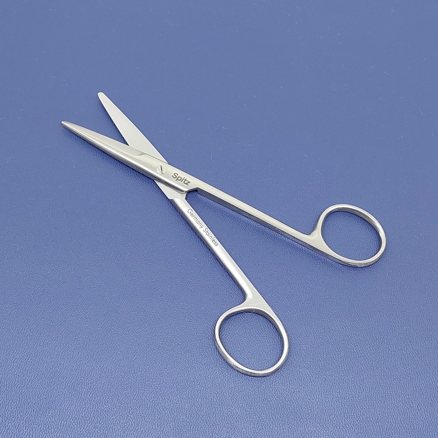 Alat Medis Alkes Mayo Dissecting Scissors 15 cm ( STR/Lurus )|Spitz|Gunting Medis|Gunting Operasi|Gunting Dokter