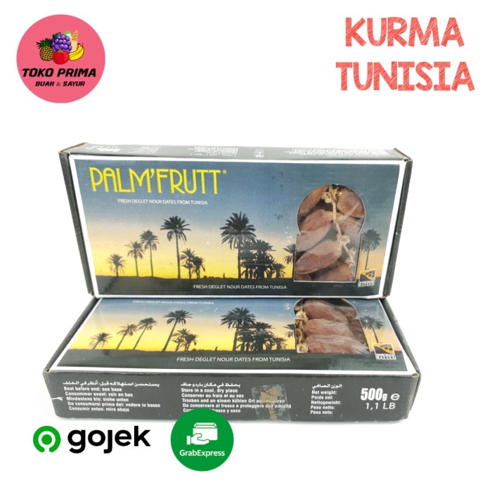 

KURMA TUNISIA PALM'FRUTT / KURMA TANGKAI 500 GR