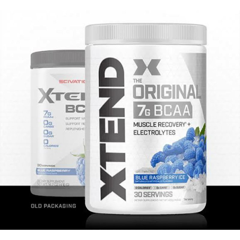 X TEND XTEND BCAA SCIVATION 30 SERVING BCAA POWDER SUPLEMEN FITNES KESEHATAN GYM MAKANAN RECOVERY